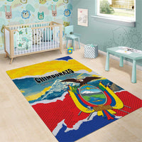 Ecuador Chimborazo Mountain Area Rug La Sultana de Los Andes