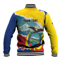Personalized Ecuador Chimborazo Mountain Baseball Jacket La Sultana de Los Andes