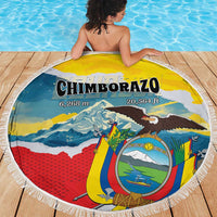 Ecuador Chimborazo Mountain Beach Blanket La Sultana de Los Andes