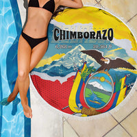 Ecuador Chimborazo Mountain Beach Blanket La Sultana de Los Andes