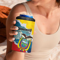 Personalized Ecuador Chimborazo Mountain 4 in 1 Can Cooler Tumbler La Sultana de Los Andes