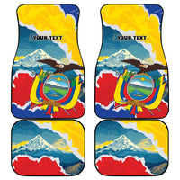 Ecuador Chimborazo Mountain Car Mats La Sultana de Los Andes