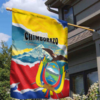 Ecuador Chimborazo Mountain Garden Flag La Sultana de Los Andes