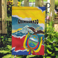 Ecuador Chimborazo Mountain Garden Flag La Sultana de Los Andes