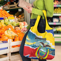 Ecuador Chimborazo Mountain Grocery Bag La Sultana de Los Andes