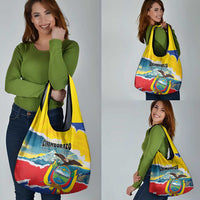 Ecuador Chimborazo Mountain Grocery Bag La Sultana de Los Andes