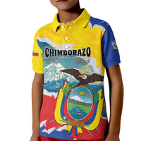 Personalized Ecuador Chimborazo Mountain Kid Polo Shirt La Sultana de Los Andes