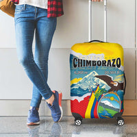 Ecuador Chimborazo Mountain Luggage Cover La Sultana de Los Andes