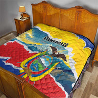 Ecuador Chimborazo Mountain Quilt La Sultana de Los Andes