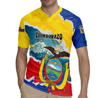 Personalized Ecuador Chimborazo Mountain Rugby Jersey La Sultana de Los Andes