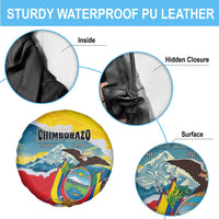 Ecuador Chimborazo Mountain Spare Tire Cover La Sultana de Los Andes