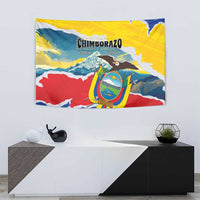 Ecuador Chimborazo Mountain Tapestry La Sultana de Los Andes