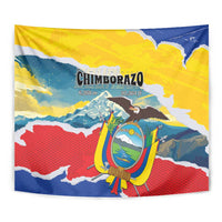 Ecuador Chimborazo Mountain Tapestry La Sultana de Los Andes
