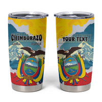 Personalized Ecuador Chimborazo Mountain Tumbler Cup La Sultana de Los Andes