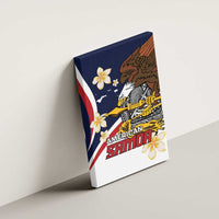 American Samoa Canvas Wall Art Amerika Samoa Bald Eagle