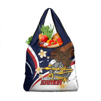 American Samoa Grocery Bag Amerika Samoa Bald Eagle