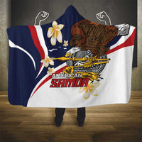 American Samoa Hooded Blanket Amerika Samoa Bald Eagle
