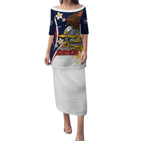 Personalized American Samoa Puletasi Amerika Samoa Bald Eagle