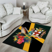 Jamaica Hummingbird Area Rug Jumieka Tropical - Wonder Print Shop
