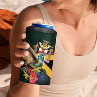 Jamaica Hummingbird 4 in 1 Can Cooler Tumbler Jumieka Tropical - Wonder Print Shop