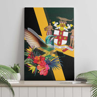 Jamaica Hummingbird Canvas Wall Art Jumieka Tropical - Wonder Print Shop