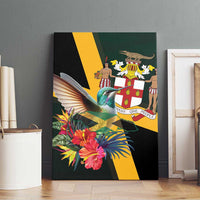 Jamaica Hummingbird Canvas Wall Art Jumieka Tropical - Wonder Print Shop
