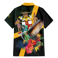 Jamaica Hummingbird Family Matching Mermaid Dress and Hawaiian Shirt Jumieka Tropical - Wonder Print Shop