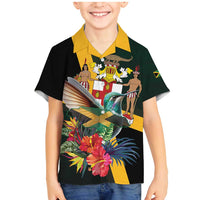 Jamaica Hummingbird Family Matching Mermaid Dress and Hawaiian Shirt Jumieka Tropical - Wonder Print Shop