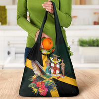 Jamaica Hummingbird Grocery Bag Jumieka Tropical - Wonder Print Shop