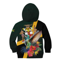 Jamaica Hummingbird Kid Hoodie Jumieka Tropical - Wonder Print Shop