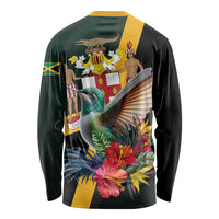 Jamaica Hummingbird Long Sleeve Shirt Jumieka Tropical - Wonder Print Shop