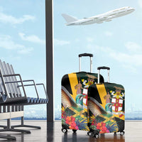 Jamaica Hummingbird Luggage Cover Jumieka Tropical - Wonder Print Shop