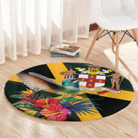 Jamaica Hummingbird Round Carpet Jumieka Tropical - Wonder Print Shop