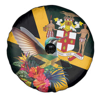 Jamaica Hummingbird Spare Tire Cover Jumieka Tropical - Wonder Print Shop