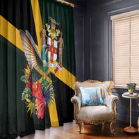Jamaica Hummingbird Window Curtain Jumieka Tropical - Wonder Print Shop