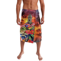 Puerto Rico Coqui Frog Sunset Lavalava Isla Del Encanto Tropical Vibe - Wonder Print Shop