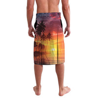 Puerto Rico Coqui Frog Sunset Lavalava Isla Del Encanto Tropical Vibe - Wonder Print Shop