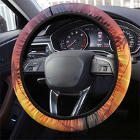Puerto Rico Coqui Frog Sunset Steering Wheel Cover Isla Del Encanto Tropical Vibe - Wonder Print Shop