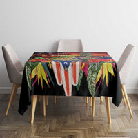 Puerto Rico Coqui Frog Sunset Tablecloth Isla Del Encanto Tropical Vibe - Wonder Print Shop