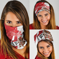 Canada Day Neck Gaiter Beaver Mountie Maple Leaves