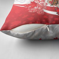 Canada Day Pillow Cover Beaver Mountie Maple Leaves