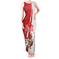 Personalised Canada Day Tank Maxi Dress Beaver Mountie Maple Leaves