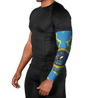 Personalized US Virgin Islands Arm Sleeves Grunge Stylized