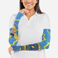 Personalized US Virgin Islands Arm Sleeves Grunge Stylized