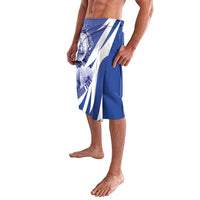 Honduras Lavalava Coat of Arms Orchid Navy Blue - Wonder Print Shop