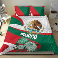 Mexico Independence Day Bedding Set Dahlia Flower Aztec Pattern - Wonder Print Shop