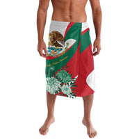 Mexico Independence Day Lavalava Dahlia Flower Aztec Pattern - Wonder Print Shop