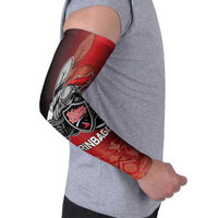 Custom Trinbago Cricket Knight Riders Arm Sleeves We Are TKR - Wonder Print Shop