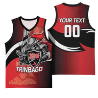 Custom Trinbago Cricket Knight Riders Basketball Jersey We Are TKR - Wonder Print Shop