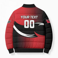 Custom Trinbago Cricket Knight Riders Bomber Puffer Jacket We Are TKR - Wonder Print Shop